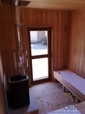 Moderne badstue utendørs sauna hytte mini (2)