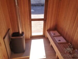 Moderne badstue utendørs sauna hytte mini (38)
