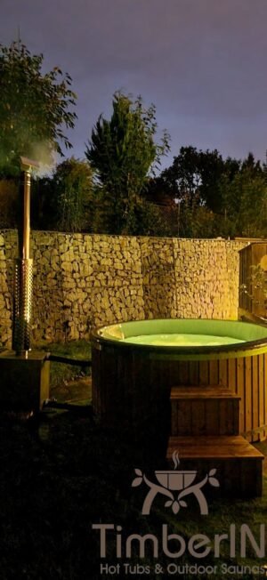 Vedfyring badestamp med bobler – TimberIN Rojal (3)