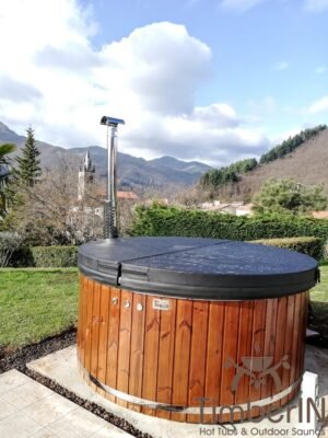 Vedfyring badestamp med bobler – TimberIN Rojal (3)