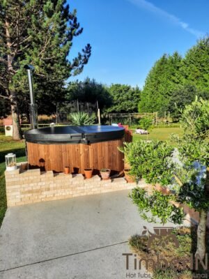 Vedfyring badestamp med bobler – TimberIN Rojal (4)