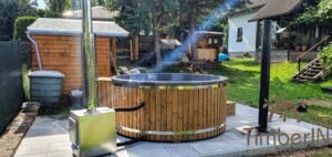 Vedfyring badestamp med bobler – TimberIN Rojal (5)
