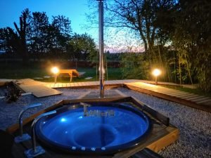 Wellness badestamp med eksterne vedovn (6)