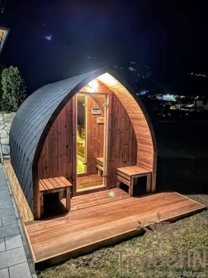 Utendørs sauna Pod – Iglu (1)