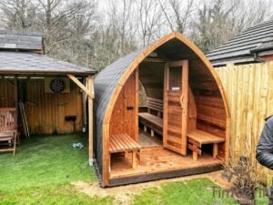 Utendørs sauna Pod – Iglu (3)