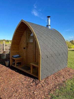 Utendørs sauna Pod – Iglu (5)