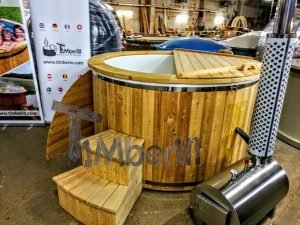 Badestamp i glassfiber med utvendig ovn (7)