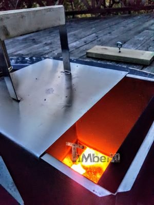 Badestamp i glassfiber på terrasse nedfelt innbygging Classic (3)