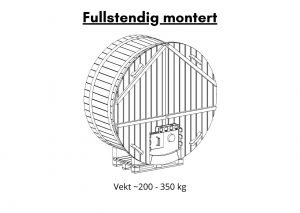 Fullstendig montert