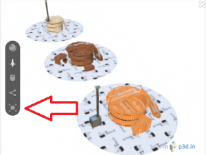 Vedfyrt badestamp i tre gran 3d