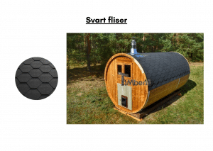 Svart fliser til tunsa badstuen