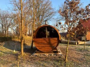 Utendørs badstuer sauna tønne (1)