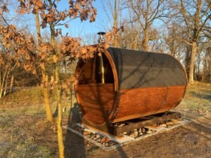 Utendørs badstuer sauna tønne (2)