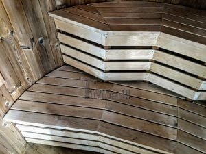 Utendørs badstue for begrenset hageplass (18)