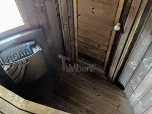 Utendørs badstue for begrenset hageplass (23)