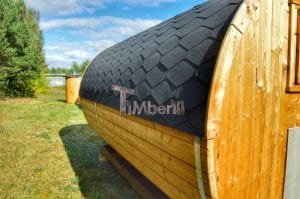 Utendørs vedfyrt tønne badstuer (17)