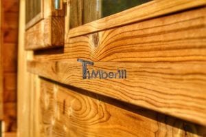 Utendørs vedfyrt tønne badstuer (3)