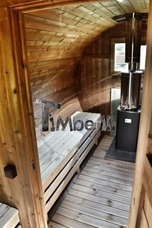 Utendørs vedfyrt tønne badstuer (30)