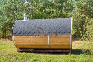 Utendørs vedfyrt tønne badstuer (6)