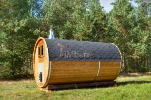 Utendørs vedfyrt tønne badstuer (9)