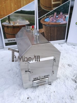 Stufa esterna per la vasca idromassaggio [modello ottagonale] (40)
