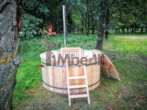 Badestamp i plast polypropylen med 2 LED of luftboble massasjesystem 14
