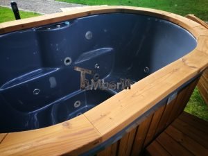 Japansk badestamp i glassfiber 2 personer TimberIN 12