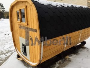 Rektangulær badstue i tre TimberIN Team (1)