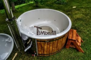 badestamp med bobler