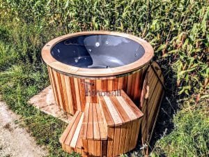 Elektrisk utendørs badestamp Wellness konisk (2)