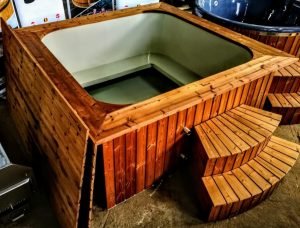 TimberIN hot tubs rectangular model