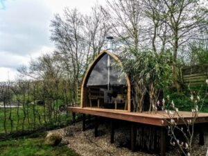 Utendørs badstue pod igloo standard (14)