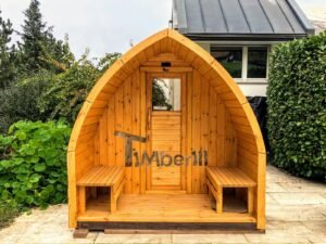 Utendørs badstue pod igloo standard (31)