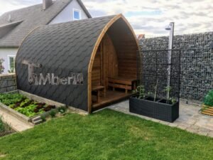Utendørs badstue pod igloo standard (39)