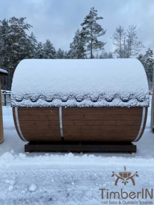 Utendørs badstuer sauna tønne (7)